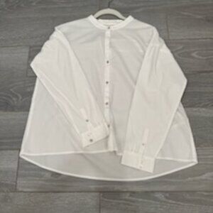 Eileen Fisher Organic cotton longer-length blouse